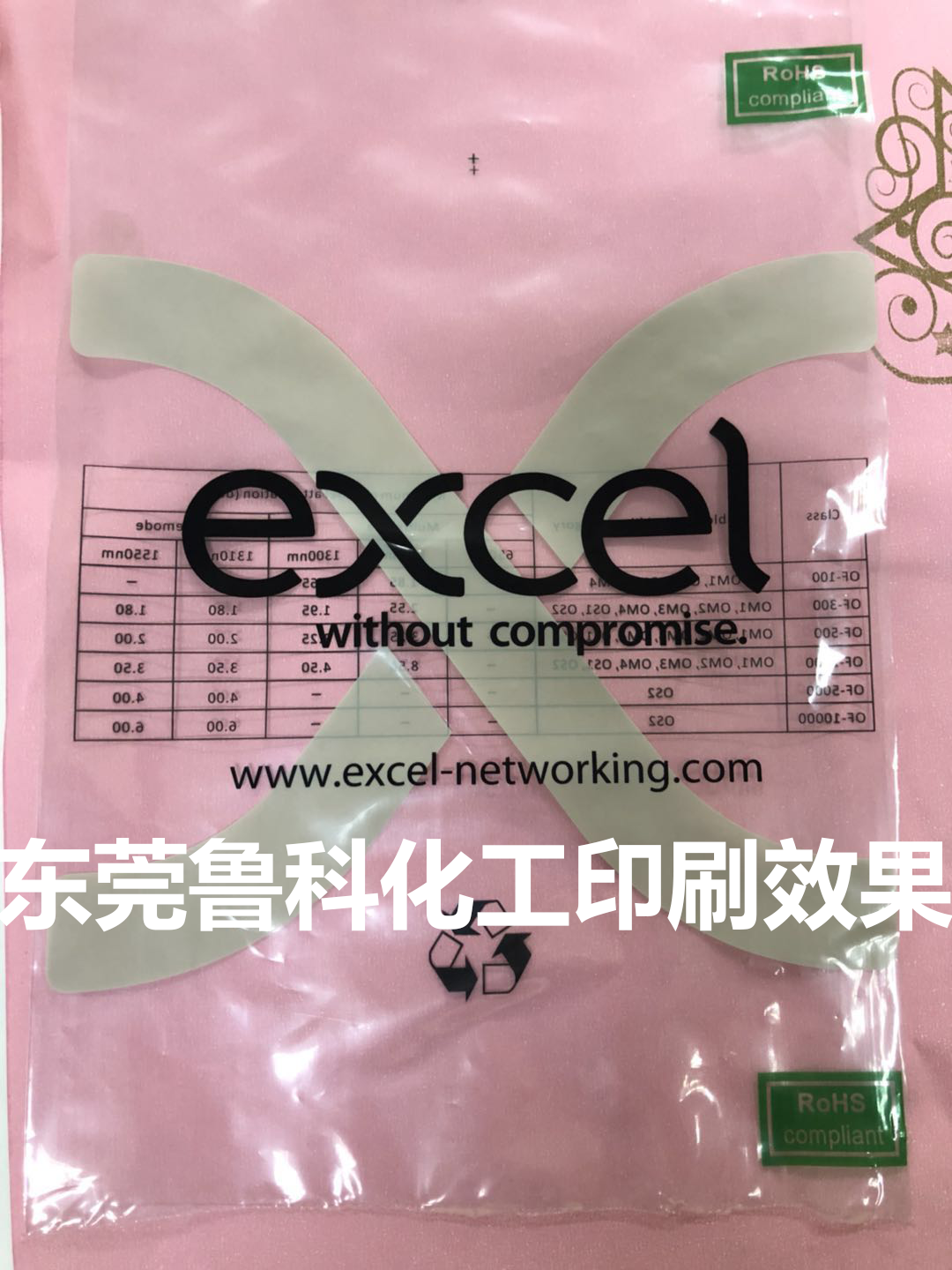 东莞鲁科化工印刷效果